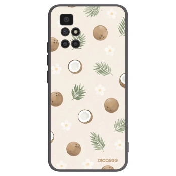 Picasee Xiaomi Redmi 10 (2022) Hülle - Schwarzes Silikon - Coconut Breeze