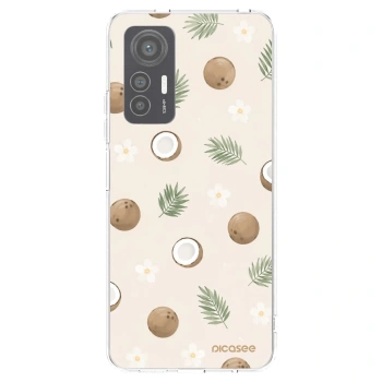 Picasee Xiaomi 12 Lite Hülle - Transparentes Silikon - Coconut Breeze