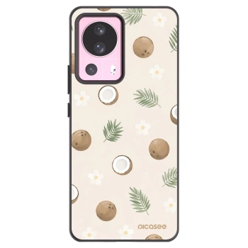 Picasee Xiaomi 13 Lite Hülle - Schwarzes Silikon - Coconut Breeze