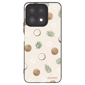 Picasee Honor X8a Hülle - Schwarzes Silikon - Coconut Breeze