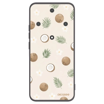 Picasee Honor Magic5 Lite 5G Hülle - Schwarzes Silikon - Coconut Breeze