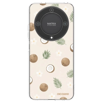 Picasee Honor Magic5 Lite 5G Hülle - Transparentes Silikon - Coconut Breeze