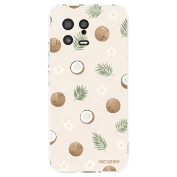 Picasee Xiaomi 13 Hülle - Transparentes Silikon - Coconut Breeze