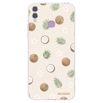 Picasee Honor 8X Hülle - Transparentes Silikon - Coconut Breeze