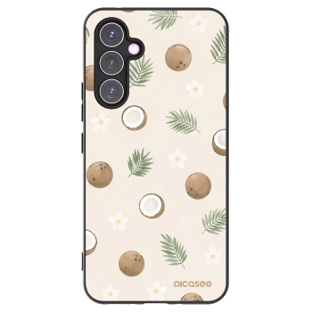 Picasee Samsung Galaxy A54 5G A546B Hülle - Schwarzes Silikon - Coconut Breeze