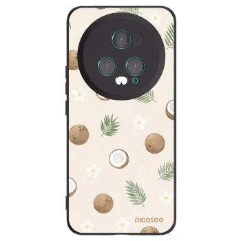 Picasee Honor Magic5 Pro Hülle - Schwarzes Silikon - Coconut Breeze