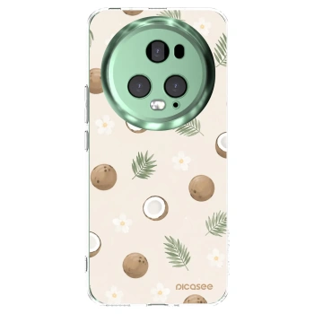 Picasee Honor Magic5 Pro Hülle - Transparentes Silikon - Coconut Breeze