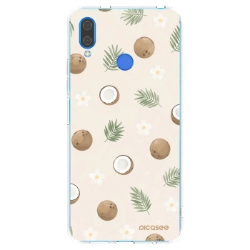 Picasee Huawei Nova 3 Hülle - Transparentes Silikon - Coconut Breeze