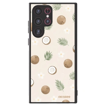 Picasee ULTIMATE CASE PowerShare für Samsung Galaxy S22 Ultra 5G - Coconut Breeze