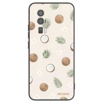 Picasee Xiaomi Poco F5 Pro 5G Hülle - Schwarzes Silikon - Coconut Breeze