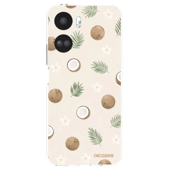 Picasee Honor 90 Lite 5G Hülle - Transparentes Silikon - Coconut Breeze