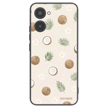 Picasee Realme 10 4G Hülle - Schwarzes Silikon - Coconut Breeze