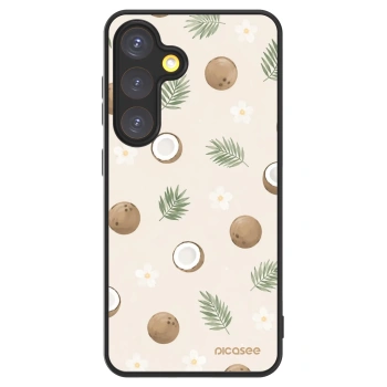 Picasee ULTIMATE CASE für Samsung Galaxy S24 S921B 5G - Coconut Breeze