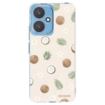 Picasee Xiaomi Redmi 13C 5G Hülle - Transparentes Silikon - Coconut Breeze
