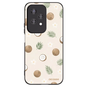 Picasee Honor 200 Lite Hülle - Schwarzes Silikon - Coconut Breeze