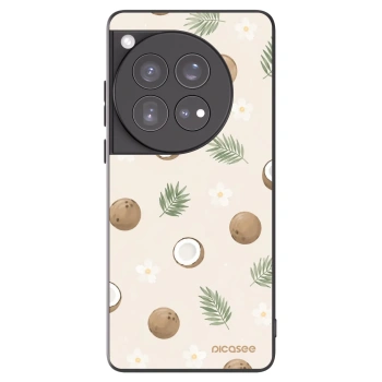 Picasee OnePlus 12 5G Hülle - Schwarzes Silikon - Coconut Breeze