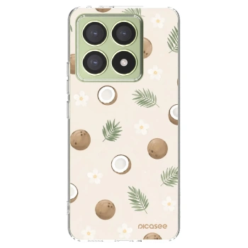 Picasee Xiaomi 14T Hülle - Transparentes Silikon - Coconut Breeze