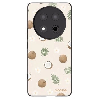 Picasee Honor Magic7 Lite 5G Hülle - Schwarzes Silikon - Coconut Breeze