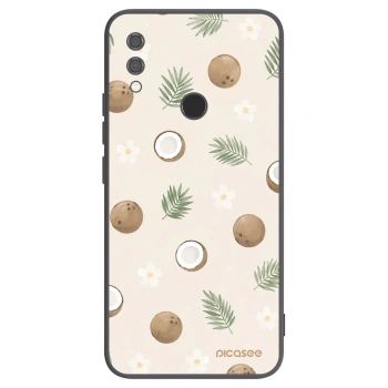 Picasee Xiaomi Redmi Note 7 Hülle - Schwarzes Silikon - Coconut Breeze