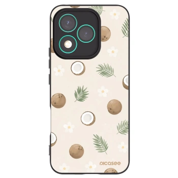 Picasee Honor 400 Lite 5G Hülle - Schwarzes Silikon - Coconut Breeze