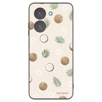 Picasee Xiaomi Redmi A5 Hülle - Schwarzes Silikon - Coconut Breeze