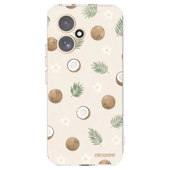 Picasee Honor 400 5G Hülle - Transparentes Silikon - Coconut Breeze