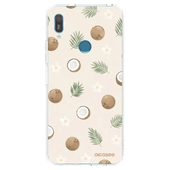Picasee Huawei Y6 2019 Hülle - Transparentes Silikon - Coconut Breeze