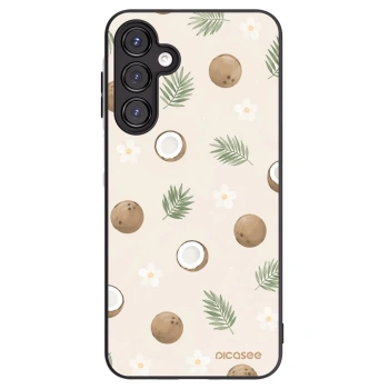 Picasee Samsung Galaxy A16 4G Hülle - Schwarzes Silikon - Coconut Breeze