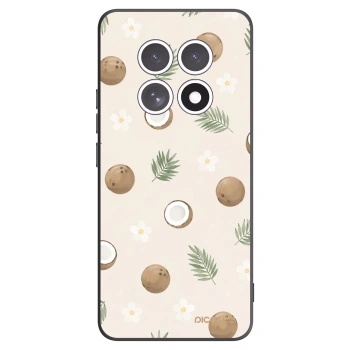 Picasee Xiaomi Redmi Note 15 5G Hülle - Schwarzes Silikon - Coconut Breeze