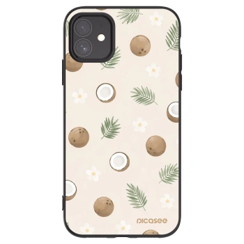 Picasee Apple iPhone 11 Hülle - Schwarzes Silikon - Coconut Breeze