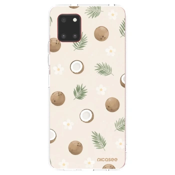 Picasee Samsung Galaxy Note 10 Lite N770F Hülle - Transparentes Silikon - Coconut Breeze