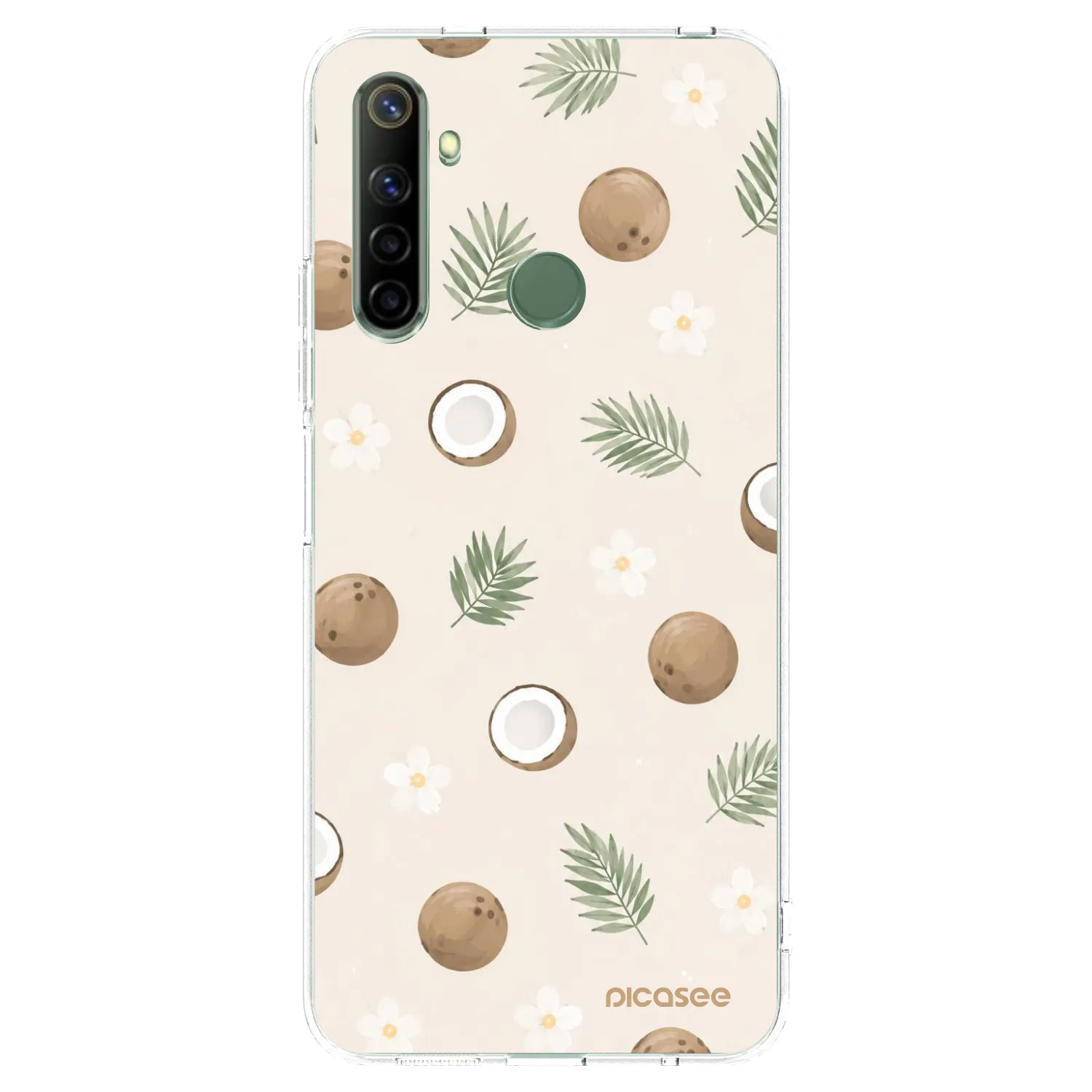 Picasee Realme 6i Hülle - Transparentes Silikon - Coconut Breeze