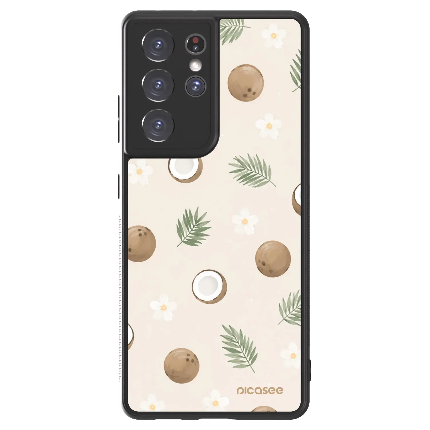 Picasee ULTIMATE CASE für Samsung Galaxy S21 Ultra 5G G998B - Coconut Breeze