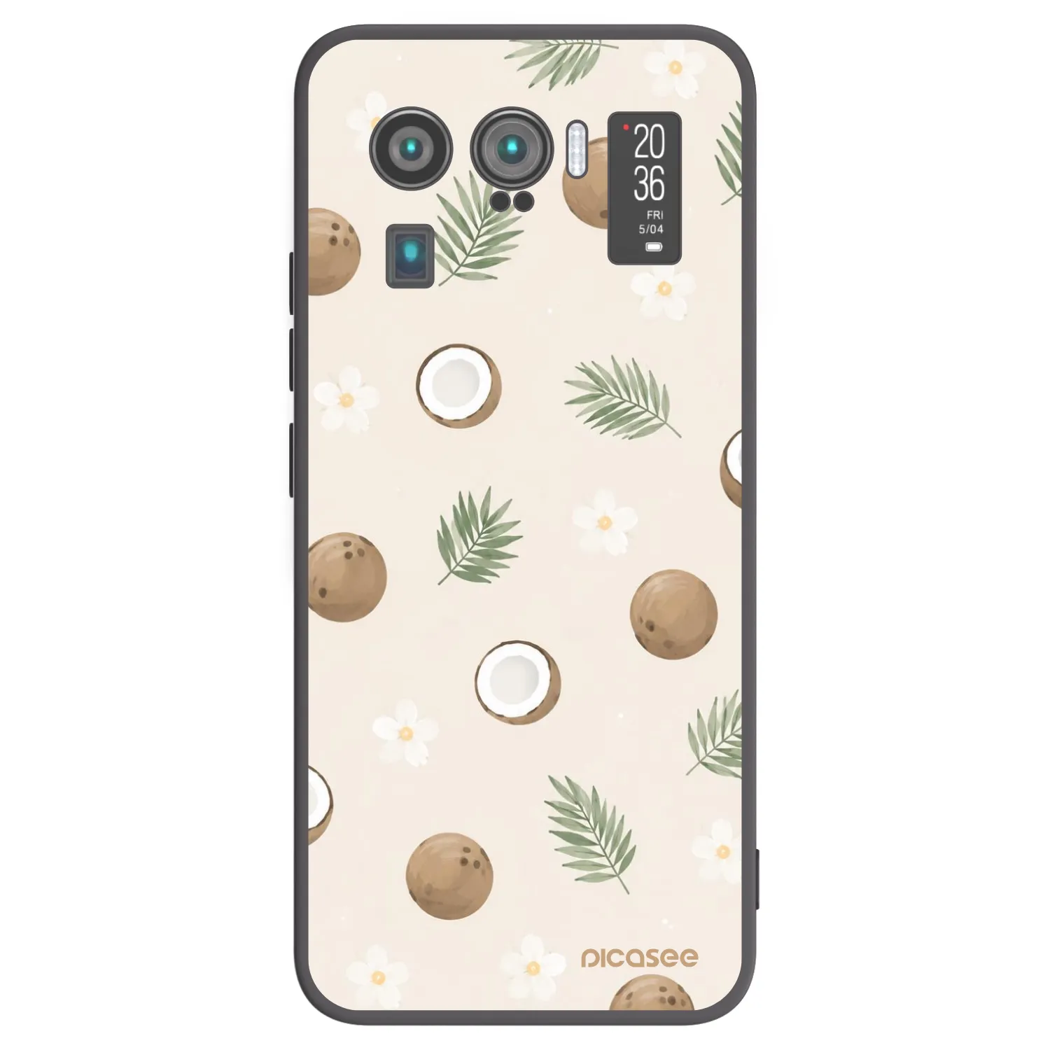 Picasee Xiaomi Mi 11 Ultra Hülle - Schwarzes Silikon - Coconut Breeze