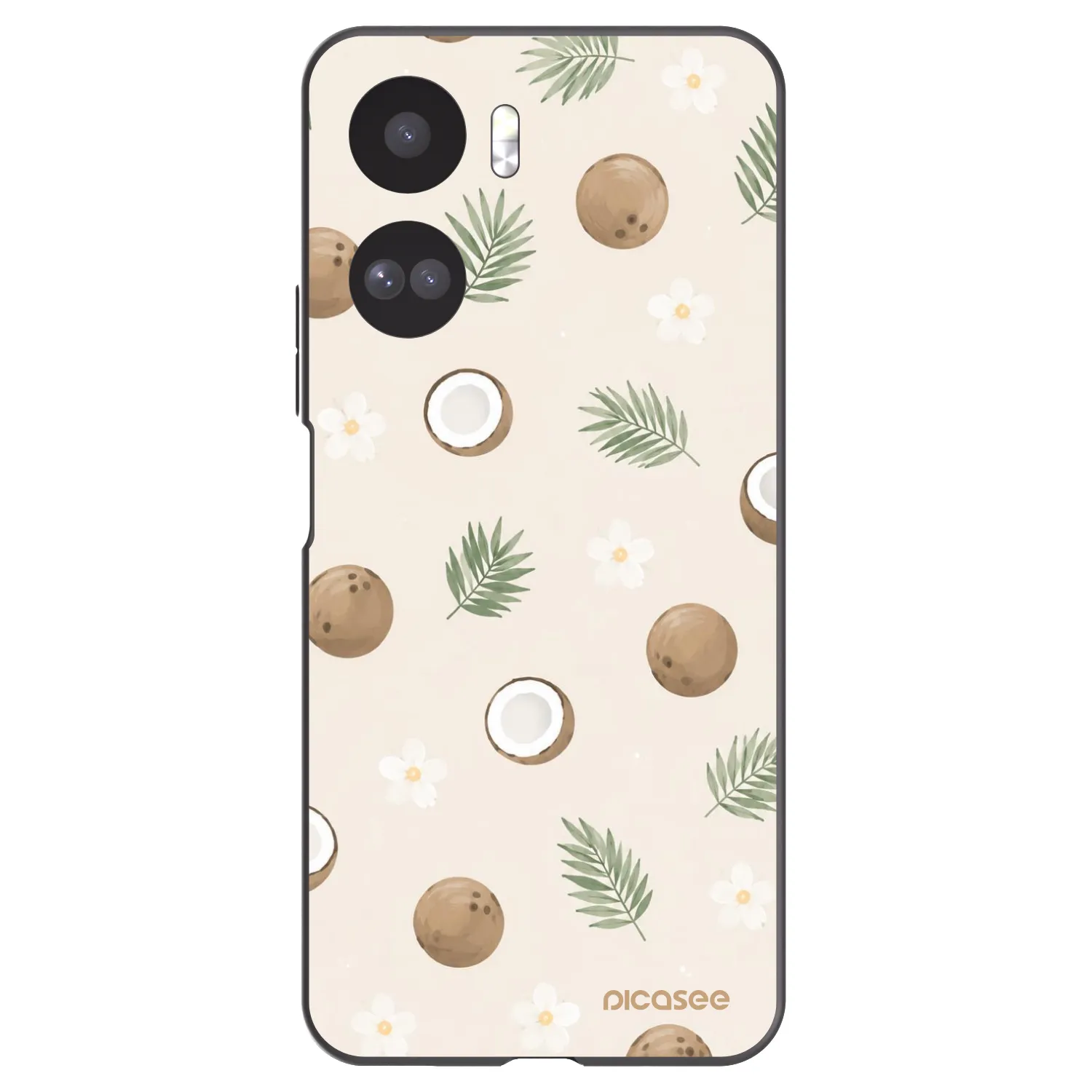 Picasee Honor 90 Lite 5G Hülle - Schwarzes Silikon - Coconut Breeze