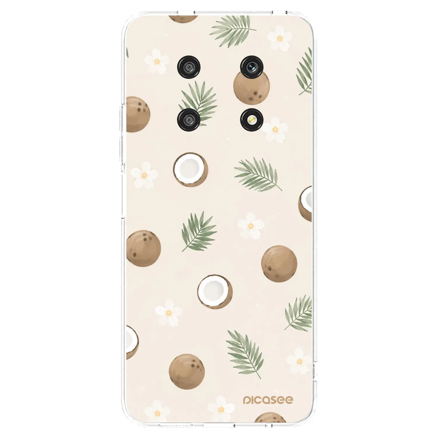Picasee Honor Magic4 Lite 5G Hülle - Transparentes Silikon - Coconut Breeze