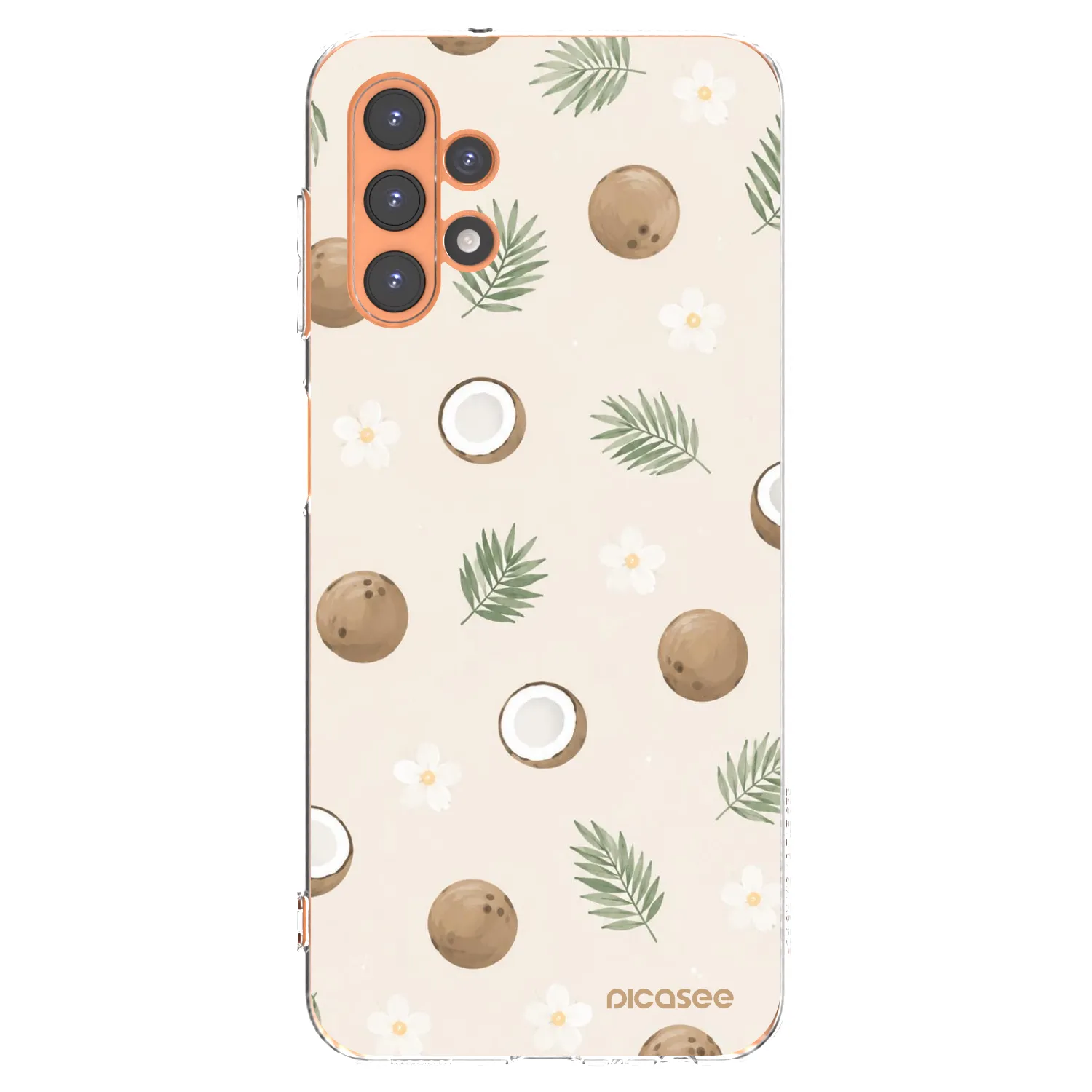Picasee Samsung Galaxy A13 5G Hülle - Transparentes Silikon - Coconut Breeze