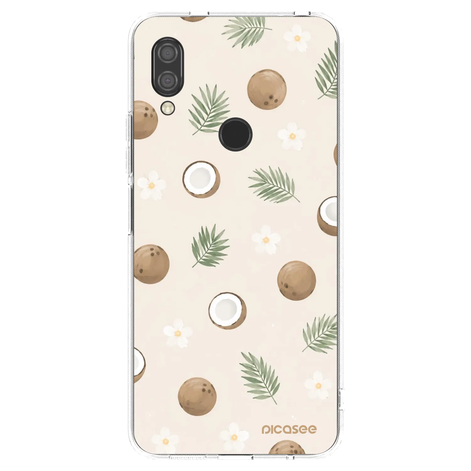 Picasee Xiaomi Redmi 7 Hülle - Transparentes Silikon - Coconut Breeze