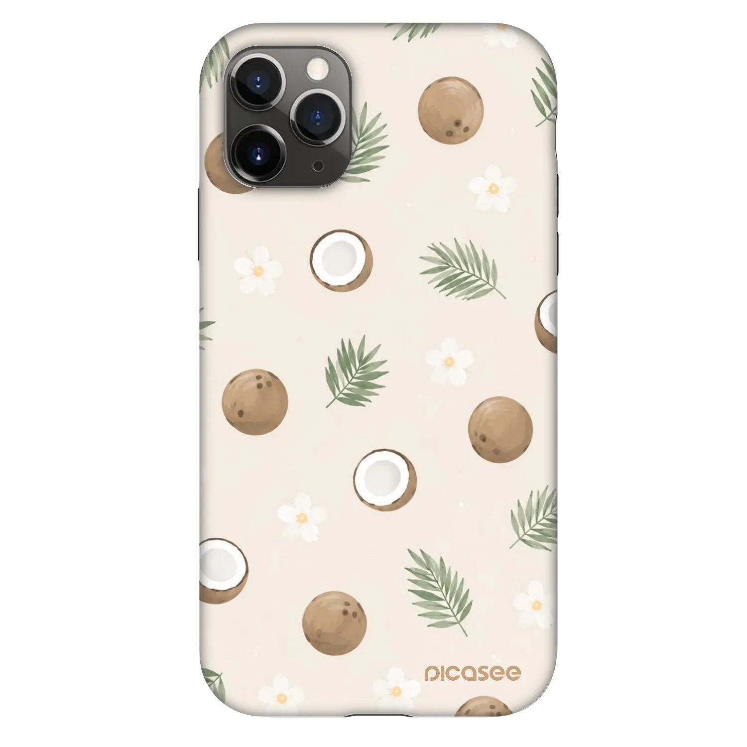 Picasee Fashion Case für Apple iPhone 11 Pro - Coconut Breeze