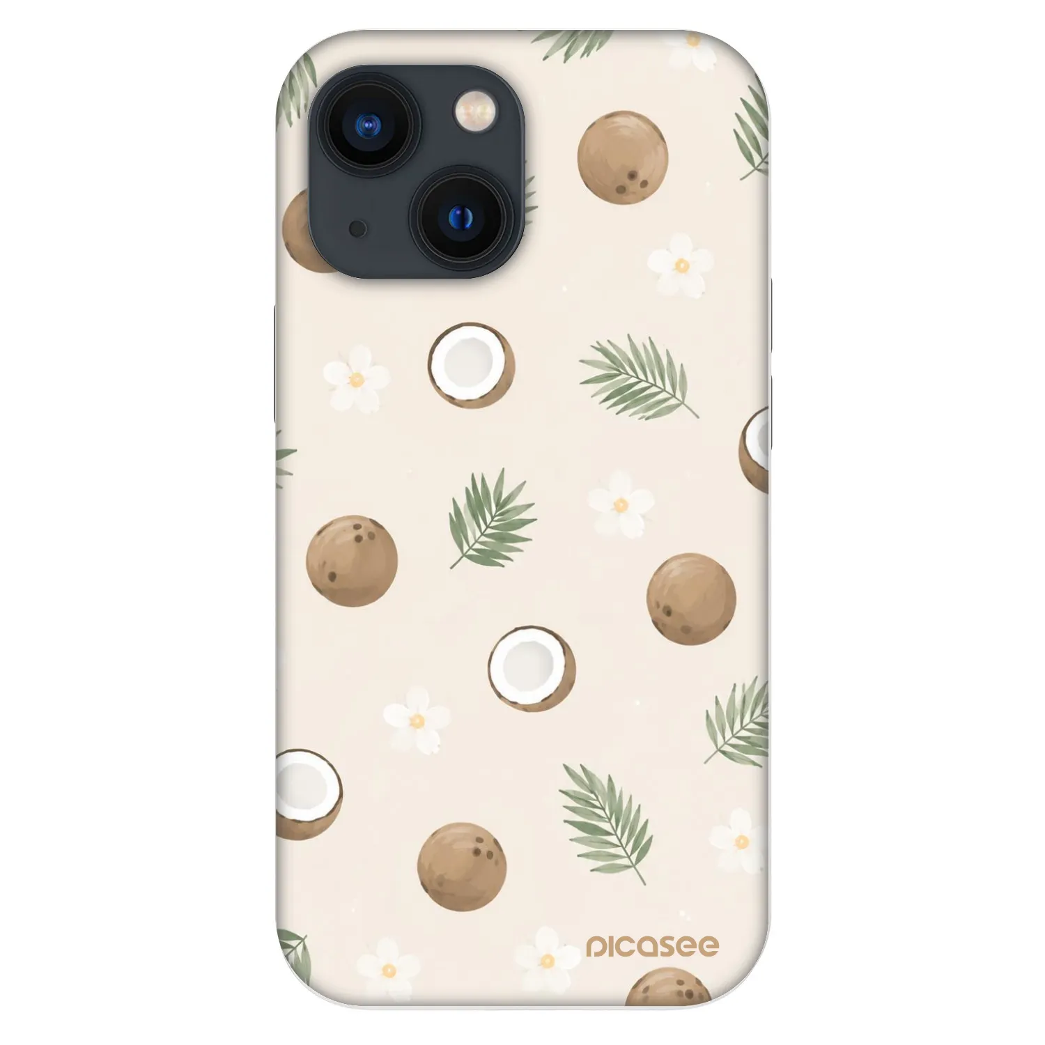 Picasee Fashion Case für Apple iPhone 13 mini - Coconut Breeze