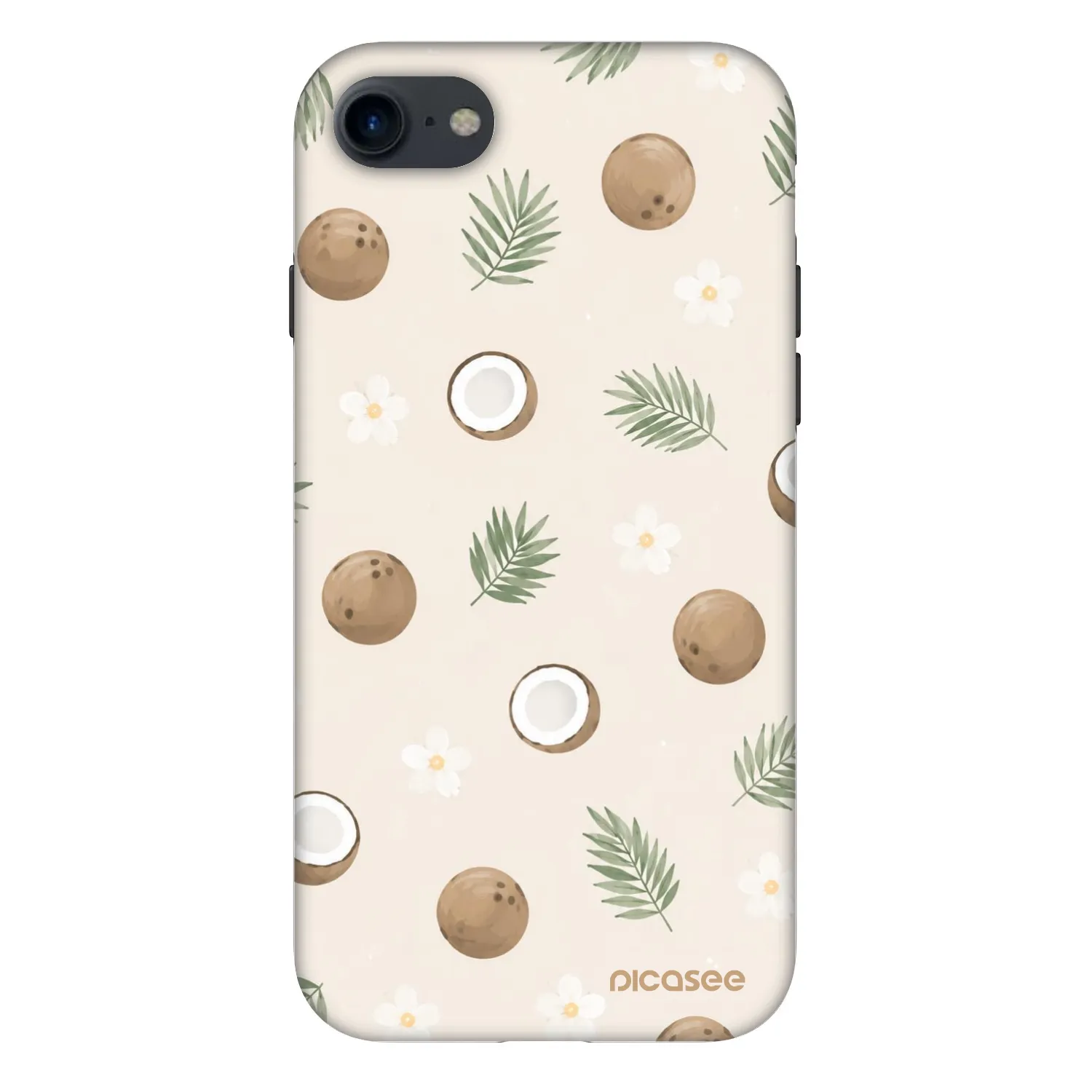 Picasee Fashion Case für Apple iPhone 7 - Coconut Breeze