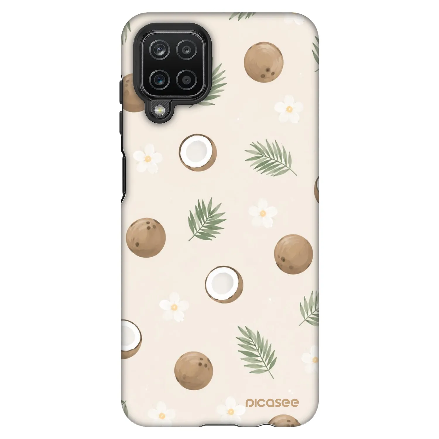 Picasee Fashion Case für Samsung Galaxy A12 A125F - Coconut Breeze