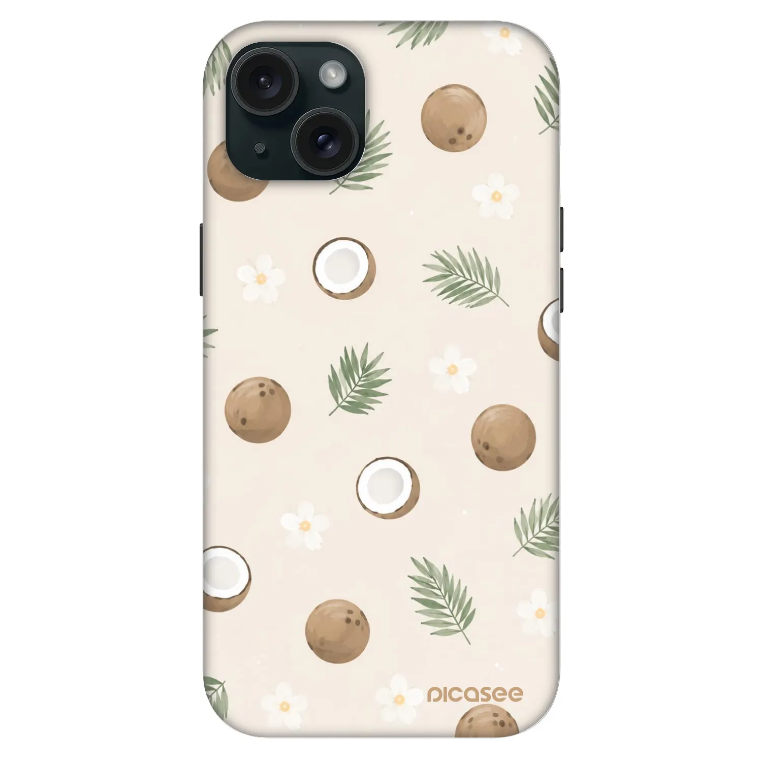 Picasee Fashion Case MagSafe für Apple iPhone 15 Plus - Coconut Breeze