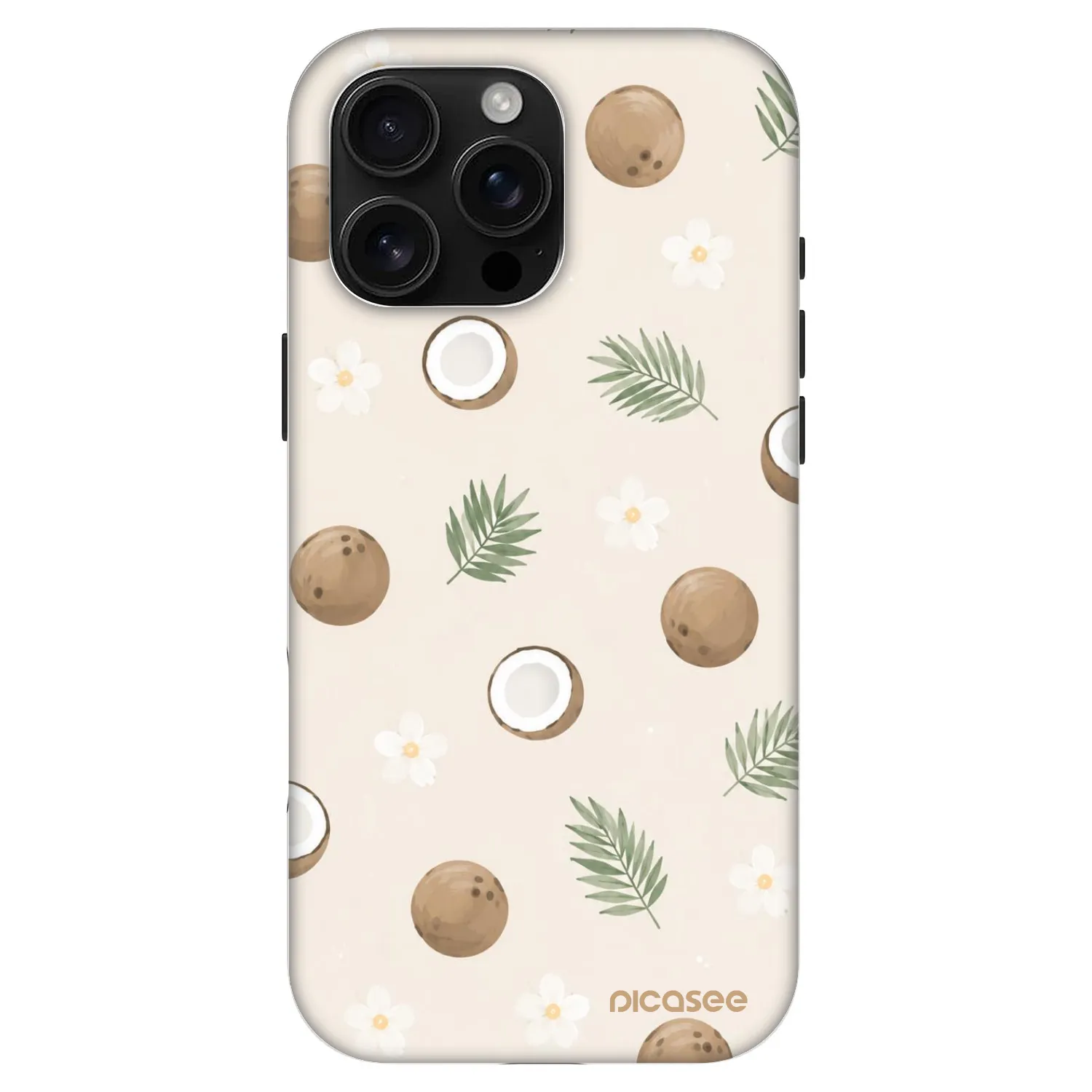 Picasee Fashion Case MagSafe für Apple iPhone 16 Pro Max - Coconut Breeze