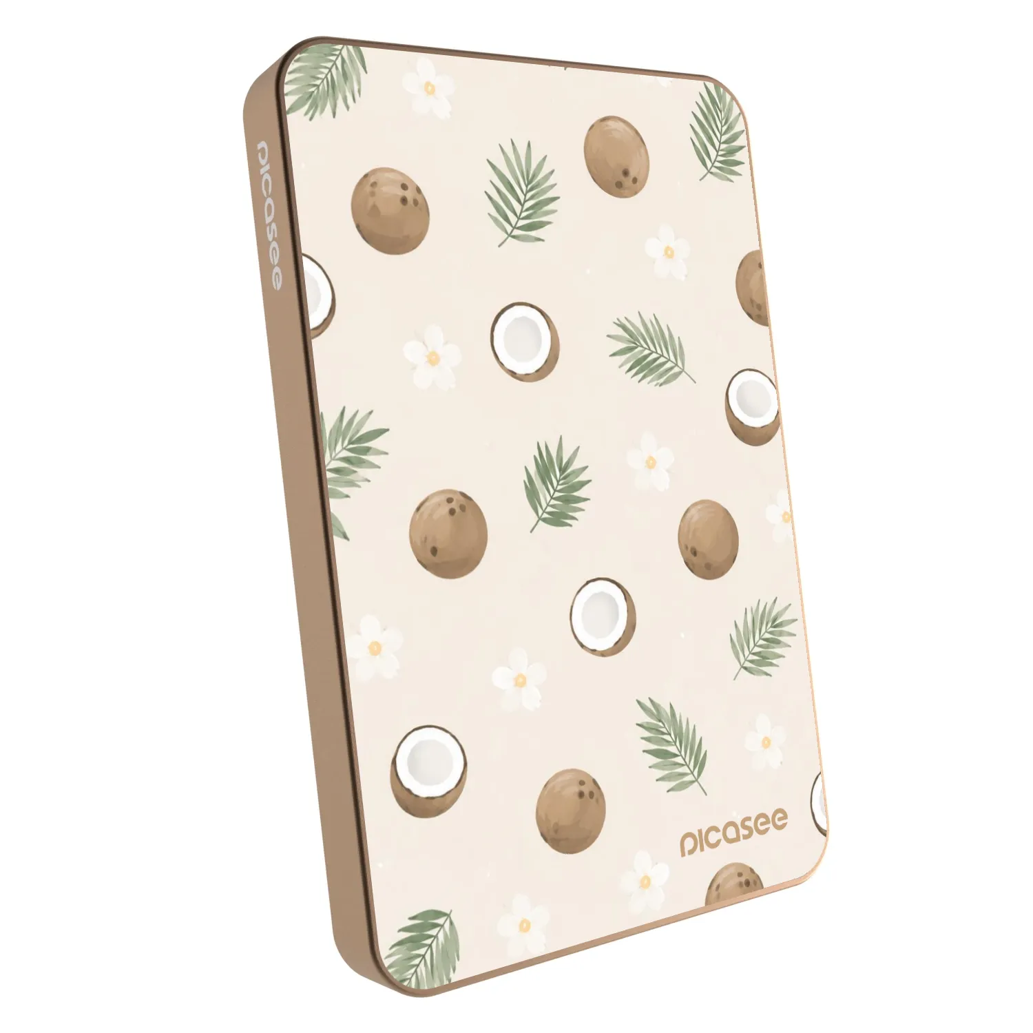 Picasee Powerbank mit MagSafe 5 000 mAh Golden - Coconut Breeze