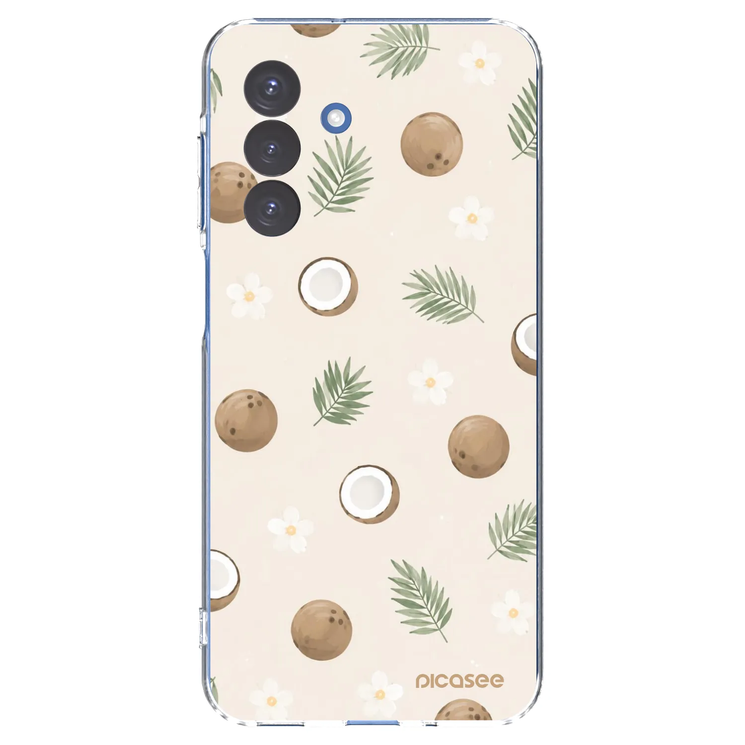 Picasee Samsung Galaxy A17 5G Hülle - Transparentes Silikon - Coconut Breeze