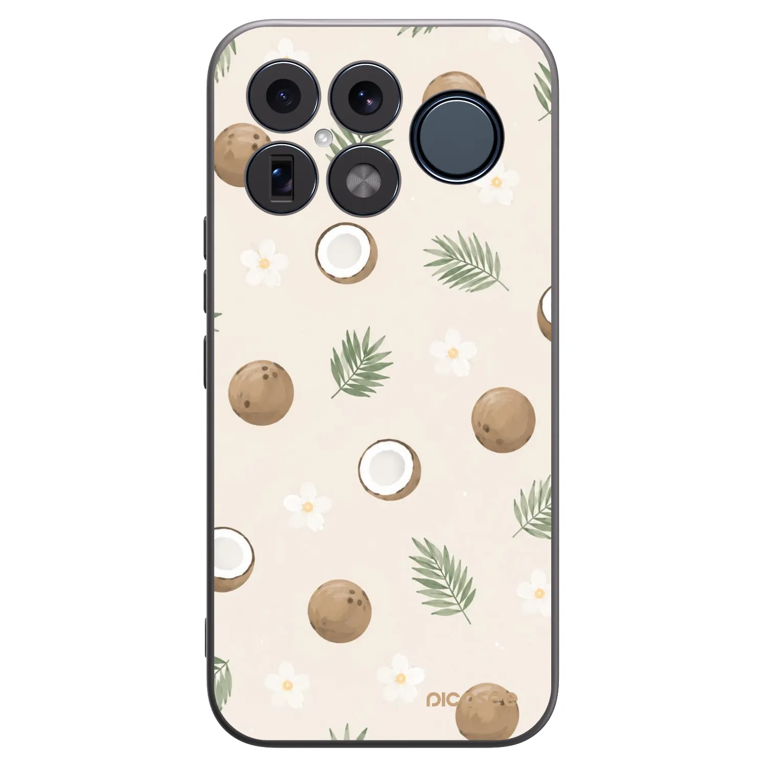 Picasee Xiaomi Poco F8 Ultra Hülle - Schwarzes Silikon - Coconut Breeze