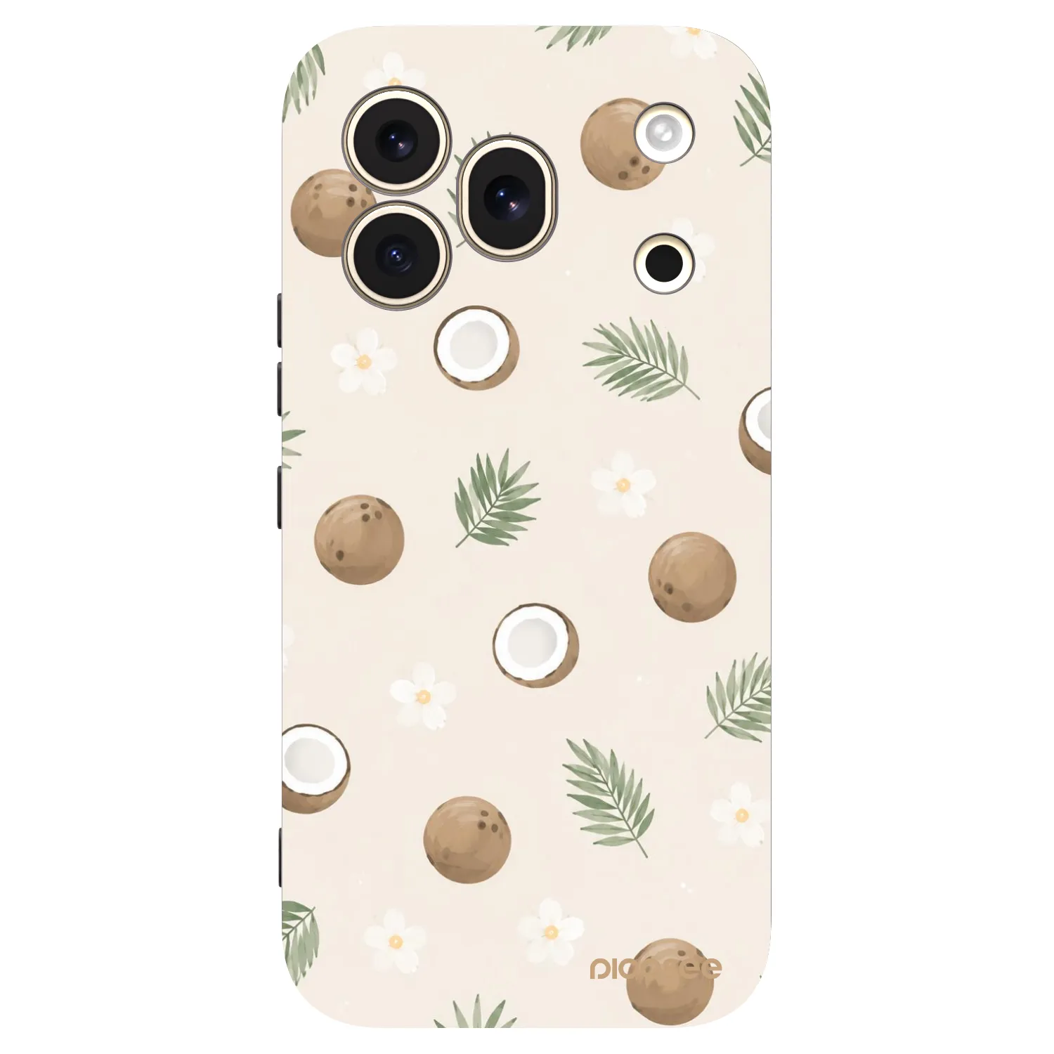 Picasee Honor 600 Pro Hülle - Schwarzes Silikon - Coconut Breeze
