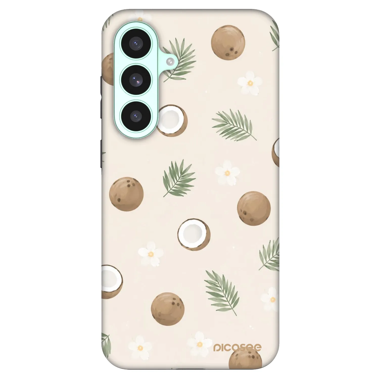 Picasee Fashion Case PowerShare pro Samsung Galaxy S26 FE - Coconut Breeze