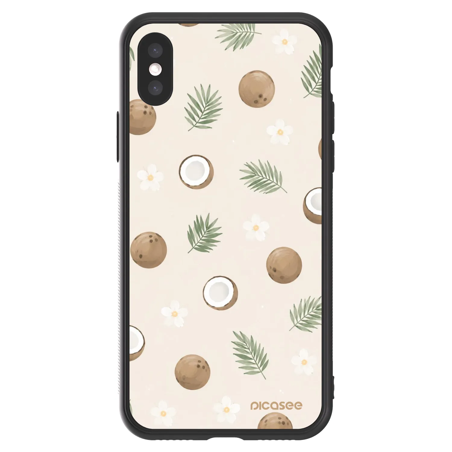 Picasee ULTIMATE CASE für Apple iPhone X/XS - Coconut Breeze